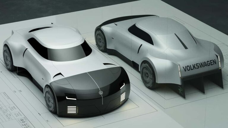 volkswagen supercar conceptidee van een ambitieuze stagiair