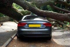 Stormschade auto: al 1.400 meldingen na storm Boelo